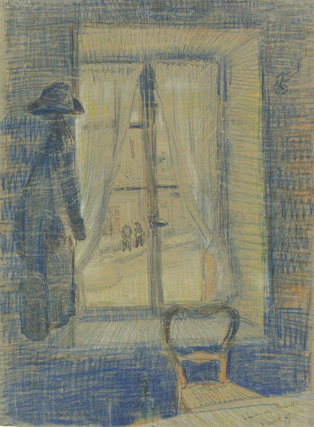 Window in the Bataille Restaurant, 1887