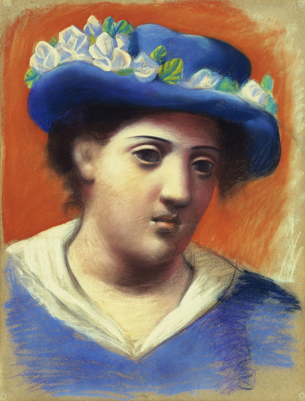 Woman with Flowered Hat, 1921