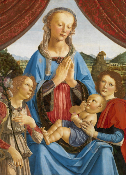 1. Madonna and Child with Two Angels