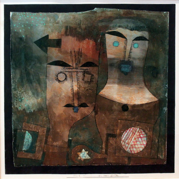 1924 Klee ein Paar Gotter anagoria