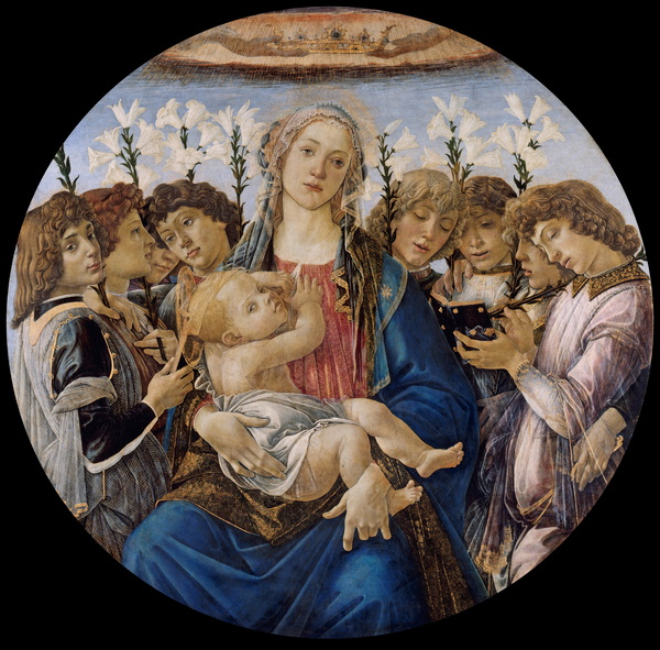 39.2. Madonna with Eight Angels (Racino Tondo) (c