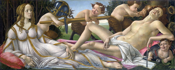 57. Venus and Mars (c.1483) (173.4 x 69