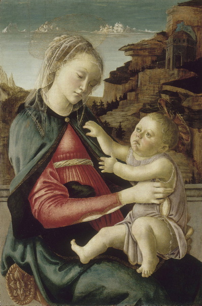 7. Madonna and Child (1465 1470) (73 x 49) (Paris, Louvre).