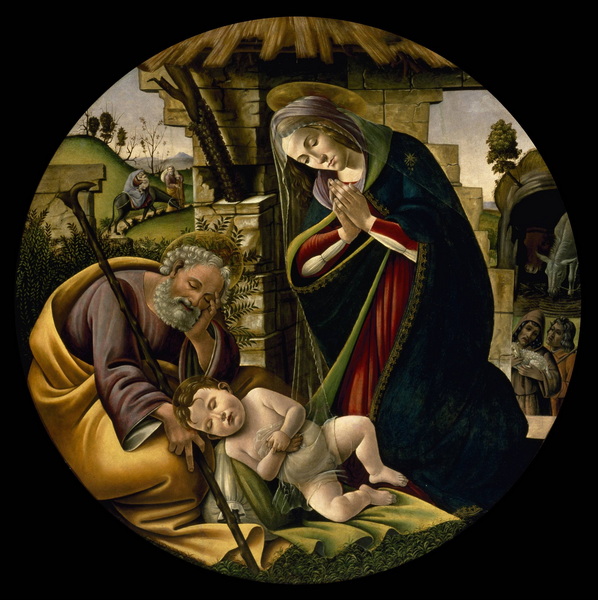 Alessandro Botticelli The Adoration of the Christ Child