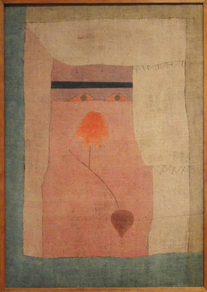 Arab Song, Paul Klee, 1932, oil on burlap Phillips Collection DSC04923