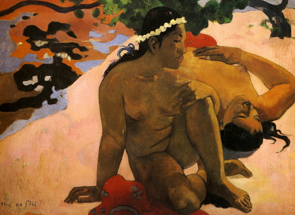 Are You Jealous 1892 by Paul Gauguin