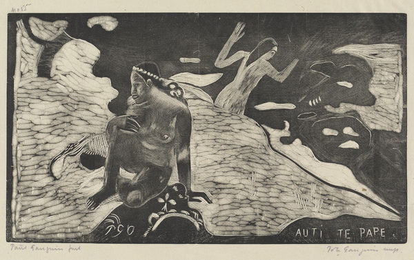 Auti Te Pape (Woman in the River), 1893-94