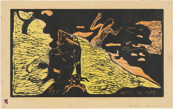 Auti Te Pape (Woman in the River), 1894-95