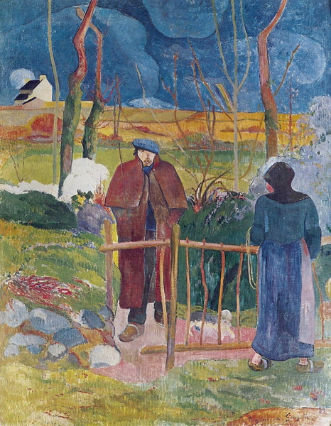 Bonjour Monsieur Gauguin, 1889