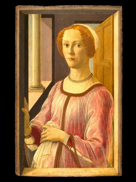 Botticelli, Sandro Portrait of a Lady known as Smeralda Bandinelli