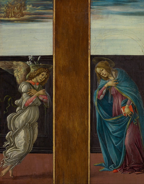 Botticelli (Sandro di Mariano Filipepi) Annunciation