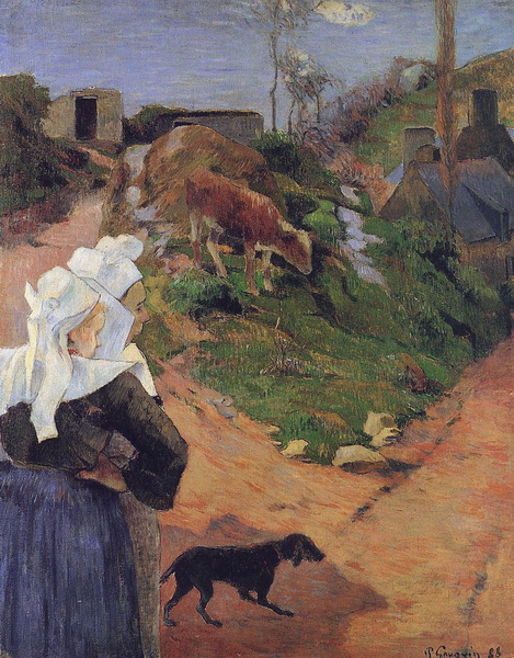 Breton Women at the Turn, 1888