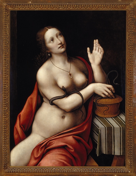 Cleopatra (1524-1526) (Lewisburg, Bucknell University Art Gallery).