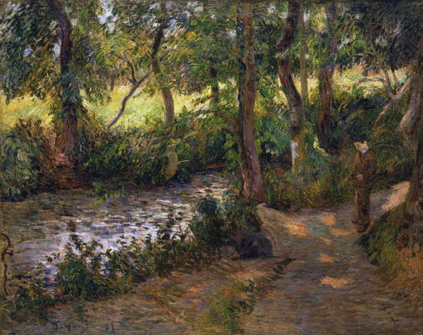 Clovis by a Stream, 1885