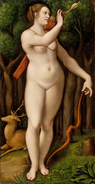 Diana the Huntress (later 1526) (New York, Metropolitan) (2.22 MB)