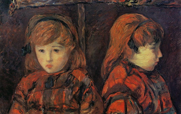 Double Portrait of a Young Girl (Mademoiselle Lafuite), 1883