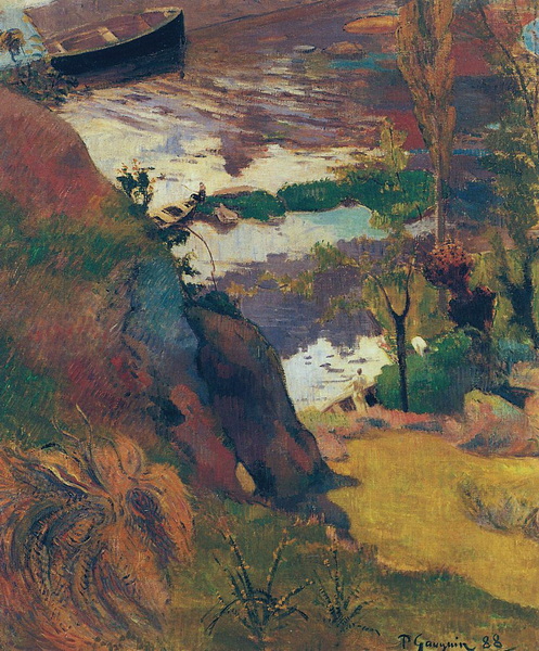 Fishermen and Bathers on the Aven, 1888