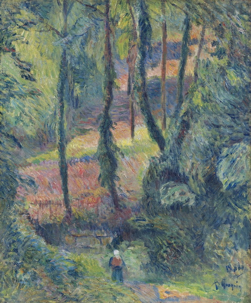 Forest Interior, 1884 (Sothebys version)