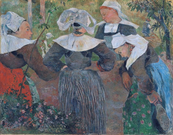 Four Breton Women, 1886