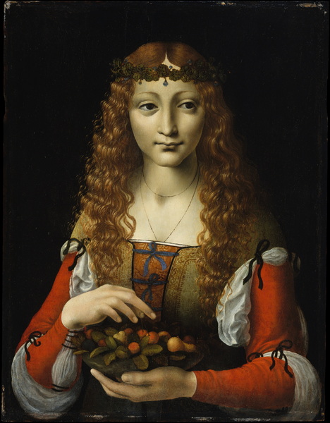 Girl with Cherries (c.1491-1495) (New York, Metropolitan Museum)