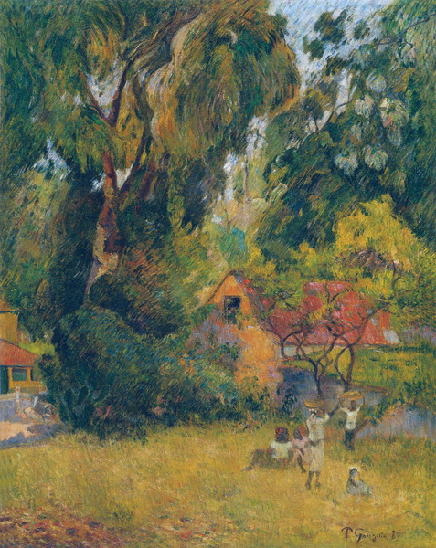 Huts under the Trees, 1887