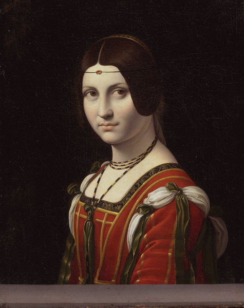 La Belle Ferroniere (probably before 1750) (55x43.5) (2.52 MB)