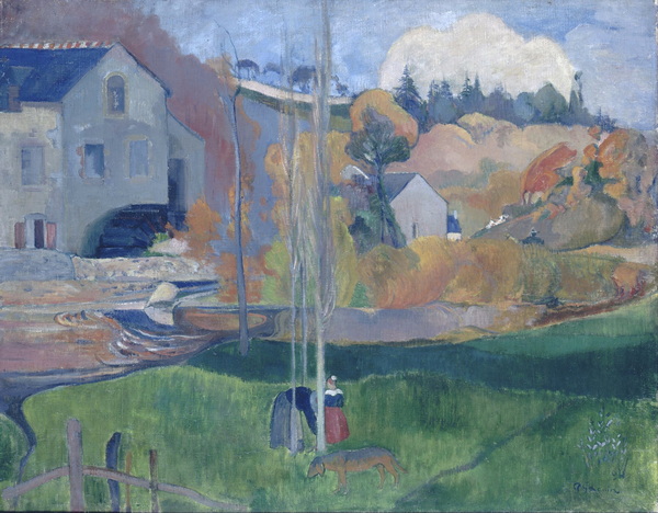 Landscape in Brittany, the David Mill, 1894