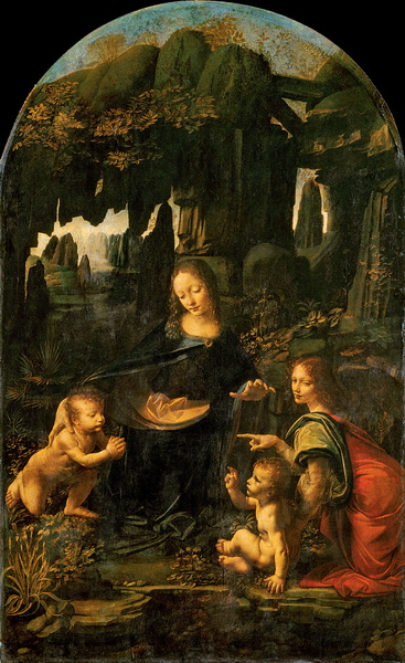 Leonardo da Vinci - Virgin of the Rocks (Louvre)