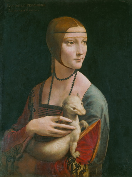 Leonardo da Vinci's work- Lady in Ermine