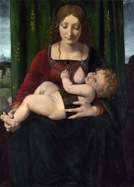 Madonna and Child (1493-1499) (London, National Gallery)