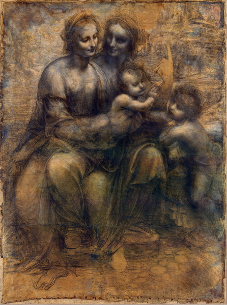 Madonna and Child with St. Anne and St. John the Baptist (1499-1500) (London, National Gallery)