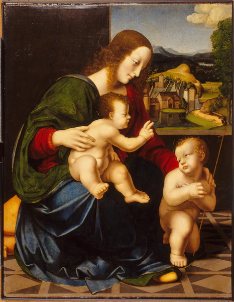 Madonna and Child with the Young John the Baptist (1510-1515) (Seattle, Museum of Art)