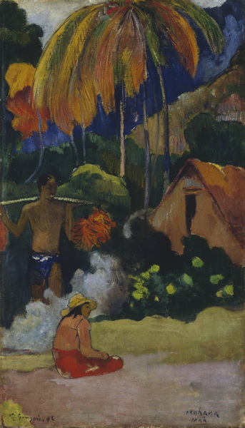 Mahana Maa, (Landscape in Tahiti), 1892