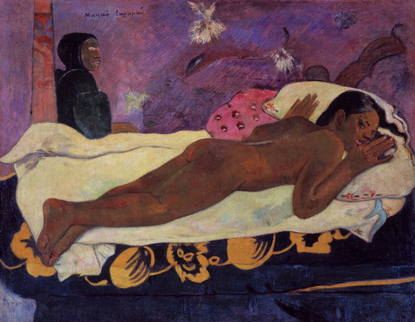 Manao tupapau, The Spirit of the Dead Keeps Watch Zip Pouch-Paul Gauguin