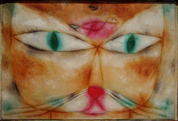 NY Moma klee cat and bird