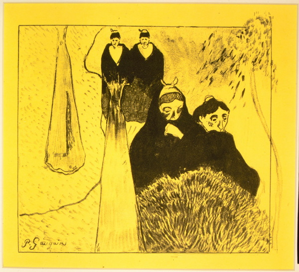 Old Women of Arles (from the Volpini Suite - Dessins lithographiques), 1889