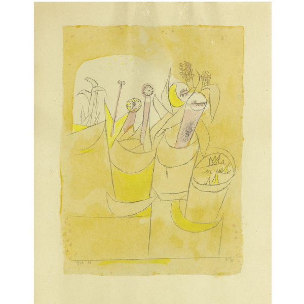 PAUL KLEE BLUMENSTOCKE I (KORNFELD 78)