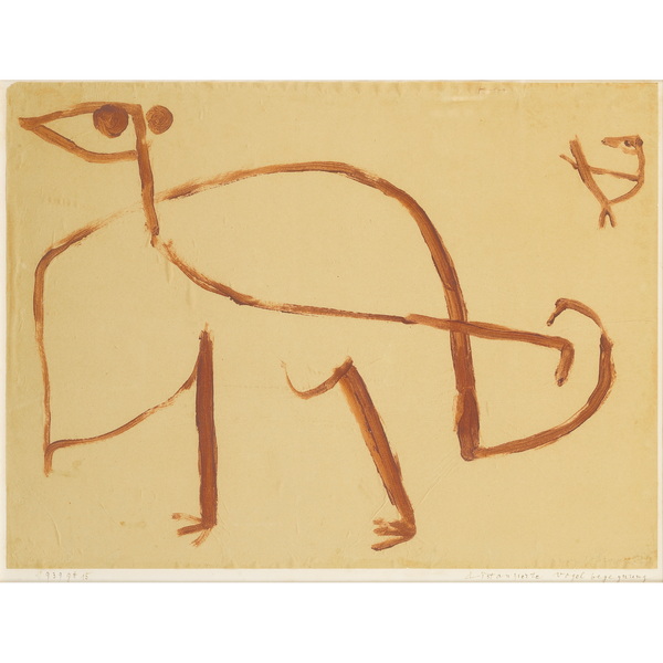 PAUL KLEE DISTANZIERTE VOGEL BEGEGNUNG