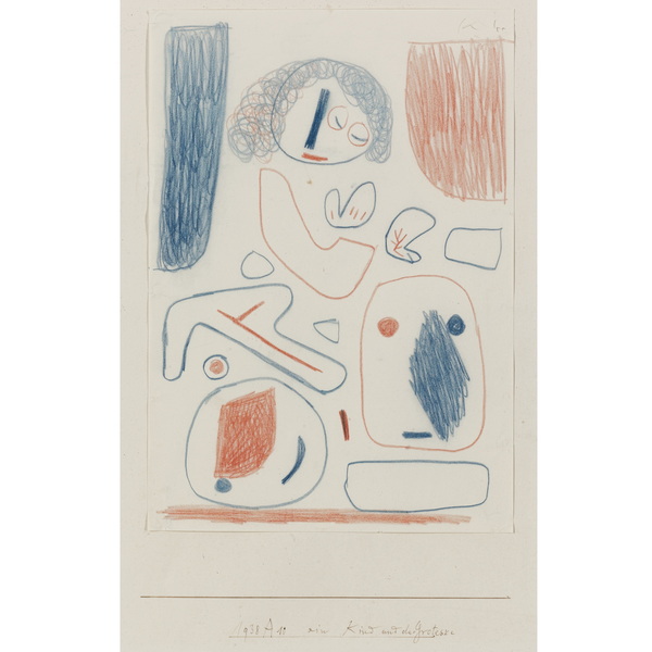 PAUL KLEE EIN KIND UND DAS GROTESKE