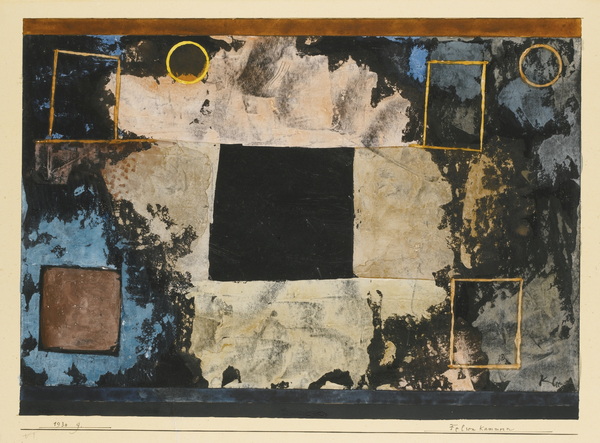 PAUL KLEE FELSEN KAMMERN (ROCK CUT CHAMBERS)