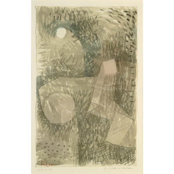 PAUL KLEE FUNDSTELLE IM MONDSCHEIN (SITE BY MOONLIGHT)