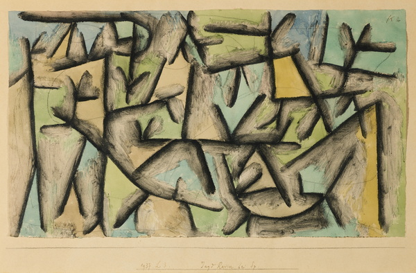 PAUL KLEE JAGD REVIER BEI SP. (HUNTING GROUND NEAR SP.)