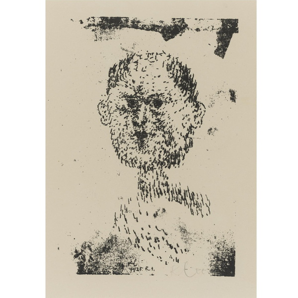 PAUL KLEE KOPF (BARTIGER MANN) (K. 98 BB)