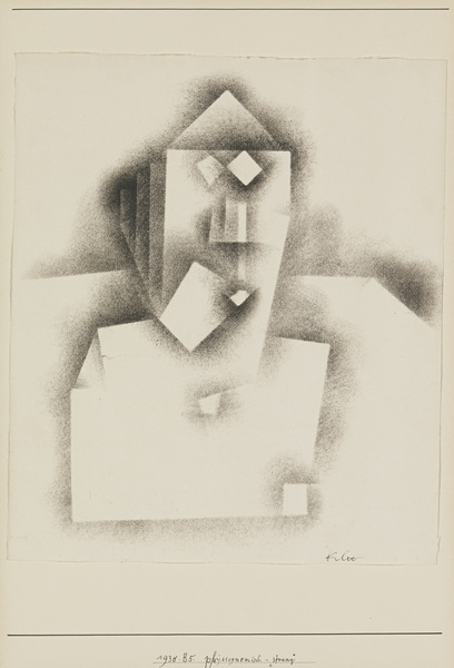 PAUL KLEE PHYSIOGNOMISCH STRENG (PHYSIOGNOMIC SEVERE)