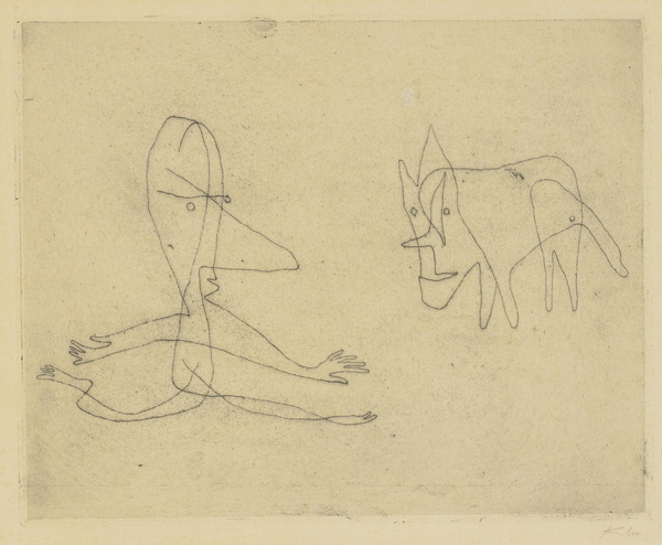 PAUL KLEE WAS LAUFT ER (KORNFELD 109)