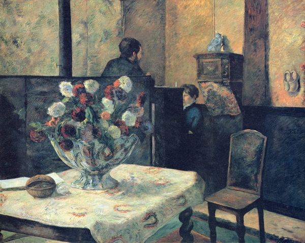 Painting of Interior at Carcel Street, Paris, 1881