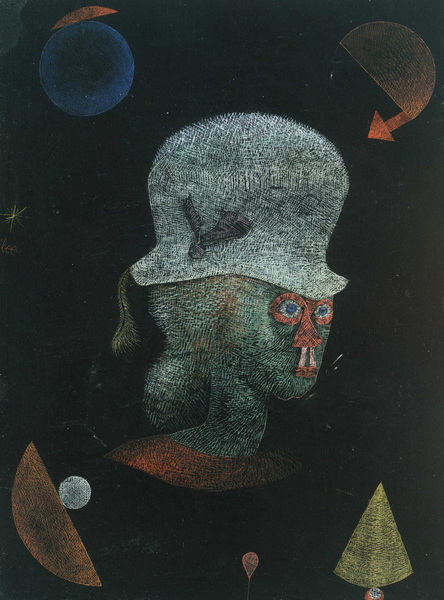 Paul Klee 1924 astrological fantasy portrait 2k