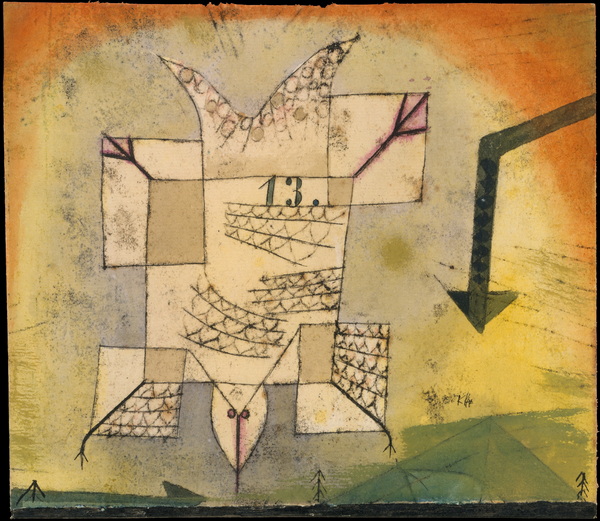 Paul Klee Falling Bird