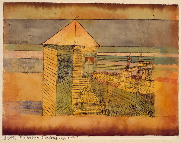 Paul Klee Miraculous Landing, or the 112!