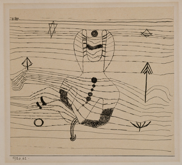 Paul Klee Rider Unhorsed and Bewitched